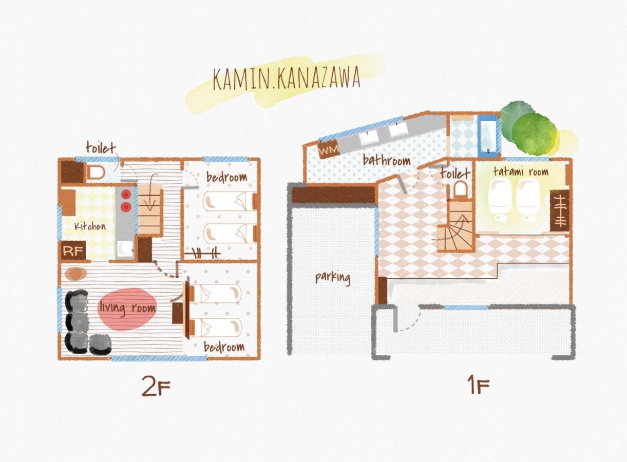 Kamin Kanazawa Exterior foto